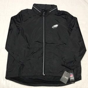 MSX by Michael Strahan for NFL Philadelphia Eagles Women's Jacket Black XXL NWT
